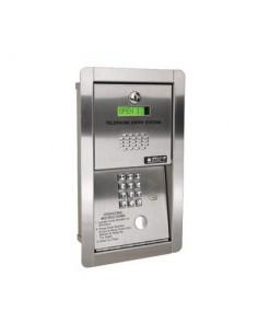 Audioportero Telefónico DKS Para 600 números Telefónicos / Control Para 2 Puertas / Gabinete Para Sobreponer/ Marcación a 16