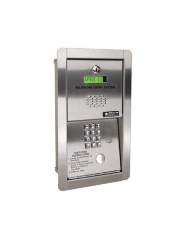 Audioportero Telefónico DKS Para 600 números Telefónicos / Control Para 2 Puertas / Gabinete Para Sobreponer/ Marcación a 16