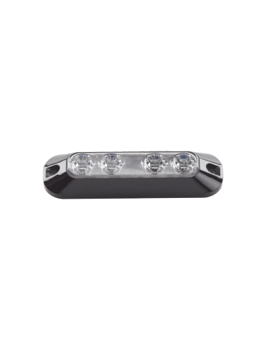 Luz Perimetral , 4 LEDs Ultra Brillantes, color Ambar