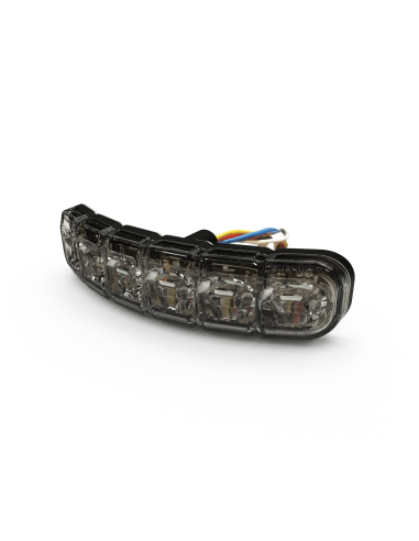 Luz perimetral , 12 LEDs Ultra Brillantes, Dual Color Azul / Claro