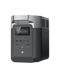 EcoFlow DELTA 2 MAX Estación de Energía Portátil 2048Wh Litio LFP / 6 AC 2400 W (Max. 3400W) / 2 USB-C 100W / Capacidad para
