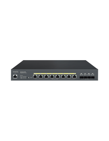Switch PoE ++ Administrable en Nube Capa 2 de 8 puertos PoE de 2.5 Gbps, Hasta 240 W, 4 puertos de SFP