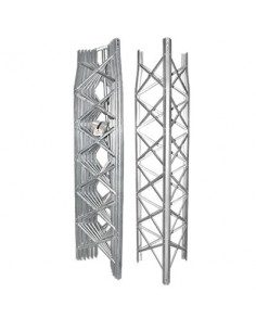 Torre Autosoportada de 14.6 m, 6 Secciones Prearmadas. Galvanizada en Caliente (6 ft² @ 70.7 MPH).