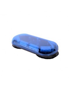 Mini Barra de luces con 24 LED, Color Azul y Montaje de Succión e Imán