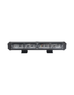 Barra de Luz de Advertencia, 2 Módulos de 6 LED, 11 Pulgadas Rojo