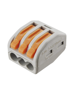 Conector Compacto para 1 Cable de Entrada 2 Cables de Salida / Cables Compatibles 12AWG-28AWG