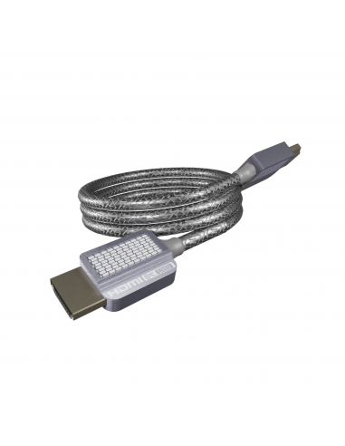 Cable HDMI de Alta Resolución en 8K / Versión 2.1 / 1 Metro de Longitud / Recomendado para Audio eARC / Dolby Atmos