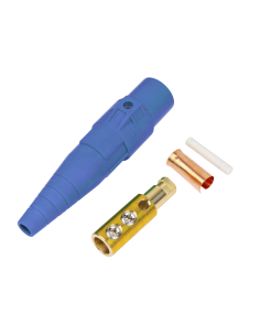 Conector Camlock Macho / 400 Amperes / 600V AC / Sección Cable 50-95 mm² / Abrazadera Compresión / Plástico Ingeniería / Múlt