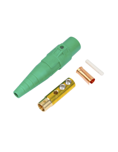Conector camlock 400 AMPERES HEMBRA COLOR VERDE