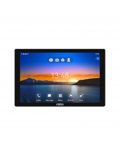 Monitor Audio/Video IP/SIP para interior, Wi-Fi, pantalla táctil de 10.1", Apertura remota