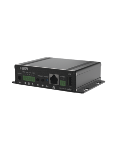 Gateway para Voceo IP/SIP, Entrada de audio (3.5mm), salida de amplificador integrado de hasta 30W, puerto USB (reproducción