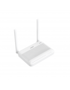 ONU GPON WiFi (2.4/5 GHz), 2 antenas de 5 dBi, Compatible con OLT de Terceros, MIMO 2x2, 4 puertos Gigabit + 1 POTS + USB, co