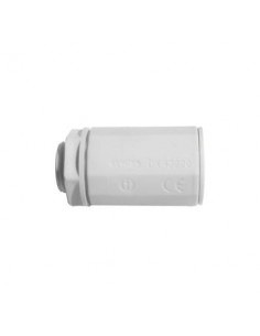 Conector de tubería rígida a caja (Racor), PVC Auto-extinguible, de 32 mm