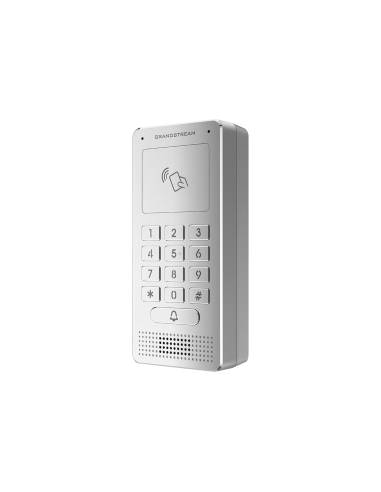 Audioportero IP (SIP), Antivandálico, apertura por código, llamada y/o tarjeta, teclado iluminado