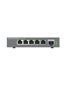 Switches de red Multi-Gigabit de 2.5G No Administrable / 5 Puertos RJ45 de 100/1000/2500Mbps / 1 puerto de fibra SFP+
