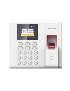 Checador de Huella con Batería de Respaldo  / Reportes por USB / 1,000 Usuarios / 1000 Huellas / 100,000 Registros / Lector de Tarjetas EM / Uso con iVMS-4200.