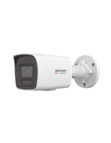 [Dual Light + ColorVu] Bala IP 2 Megapixel / Lente 2.8 mm / 30 mts IR + 30 mts Luz Blanca / Micrófono Integrado / ACUSENSE Li