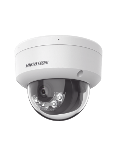 [Dual Light + 2 Micrófonos Integrados] Domo IP 2 Megapixel / Lente 2.8 mm / 30 mts Luz Blanca + 30 mts IR / ACUSENSE / Exteri