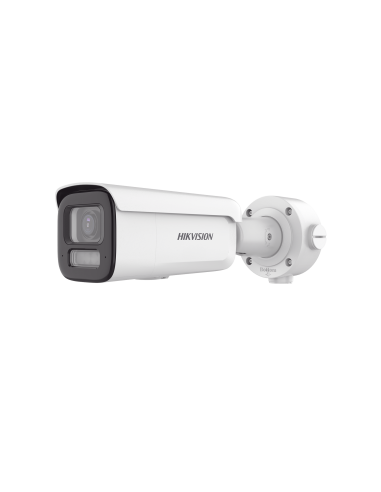 Bala IP 8 Megapixel / Lente Mot. 2.7 a 13.5 mm / Dual Light (60 mts IR + 60 mts Luz Blanca ) / Darkfighter S / Exterior IP67