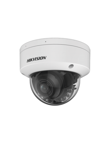 Domo IP 4 Megapixel / Lente Mot. 2.7 - 13.5 mm / Dual Light (40 mts IR + 40 mts Luz Blanca ) / SSD Integrado 1 TB / 2 Micrófo