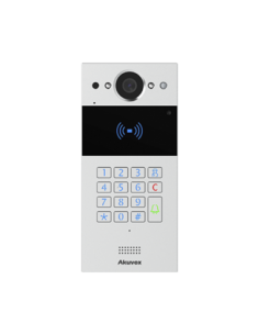 Videoportero SIP / Teclado y Lector de Tarjeta / Notificación App / Notificación Llamada Telefónica / Configuración en la Nub
