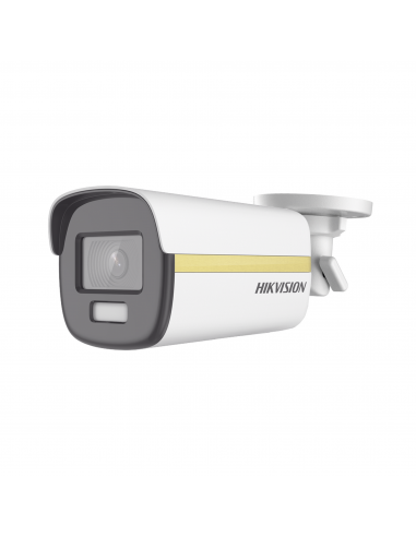 [ColorVu] Bala TURBOHD 4K / Imagen a Color 24/7 / Lente 3.6 mm / METAL / Luz Blanca 40 mts / Exterior IP67 / WDR 130 dB