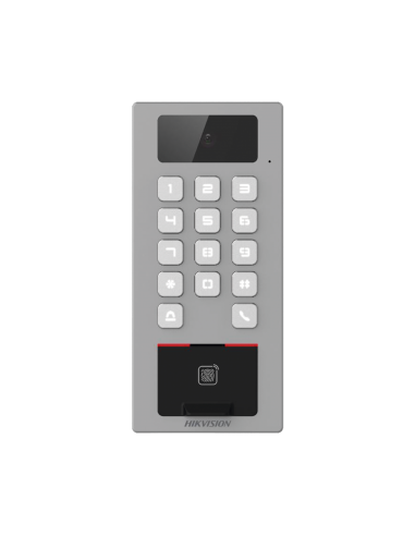 Terminal de Control de Acceso / Videoportero Multiapartamento Llamada a App / Teclado / Exterior Antivandálico IP65 & IK09 /