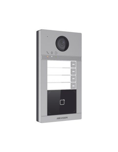 Videoportero IP 2 Megapixel / Llamada y Apertura Remota desde App Hik-Connect (Requiere monitor )/ PoE / Exterior IP65 + Anti