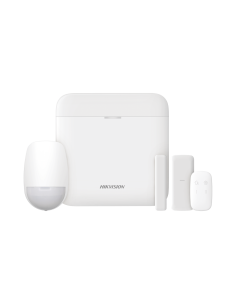 (AX PRO) KIT de Alarma AX PRO / Incluye: 1 Hub con bateria de respaldo / 1 Sensor PIR / 1 Contacto Magnético slim / 1 Control