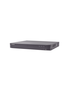 DVR 16 Canales TURBOHD + 16 Canales IP / 8 Megapixel (4K) / Audio por Coaxitron / ACUSENSE / Reconocimiento Facial / 2 Bahías