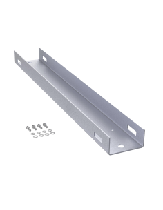 Montaje de Poste Para Gabinetes OSP ComLine de 1200 mm de alto (25 UR), De Aluminio, Color Negro