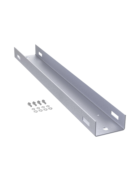 Montaje de Poste Para Gabinetes OSP ComLine de 600 mm de alto (12 UR), De Aluminio, Color Negro