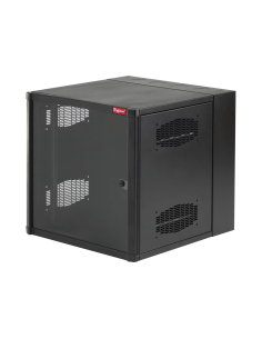 Gabinete AccessPlus de Montaje en Pared de 19in, Rieles Numerados y Roscados #10-32, Puerta con Ventana de Seguridad, 600 mm