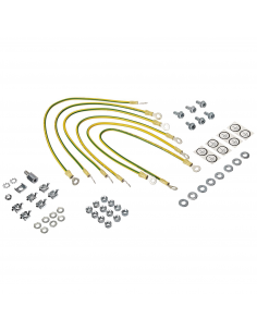 Kit de Accesorios de Tierra Física, Para Gabinetes ProLine, Incluye 6 Cables 12 AWG de 411 mm de Largo Con Terminaciones de A