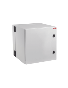 Gabinete Industrial ProTek de Puerta Sólida, Protección NEMA Tipo 4/12 IP66, Abatible, Fabricado en Acero, 12 UR, Color Gris