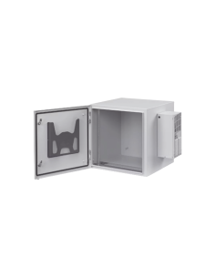 Gabinete Industrial ProTek de Puerta Sólida, Protección NEMA Tipo 4/12 IP66, Fabricado en Acero, 19 UR, Color Gris Claro 2