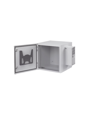 Gabinete Industrial ProTek de Puerta Sólida, Protección NEMA Tipo 4/12 IP66, Fabricado en Acero, 19 UR, Color Gris Claro