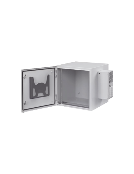 Gabinete Industrial ProTek de Puerta Sólida, Protección NEMA Tipo 4/12 IP66, Fabricado en Acero, 19 UR, Color Gris Claro