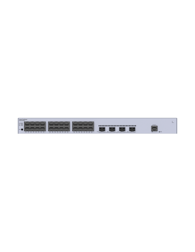 Switch de Distribución/Core Gigabit Administrable Capa 3 / 24 puertos 10/100/1000 Mbps / 4 Puertos 1GE SFP Uplink / ERPS / Ru