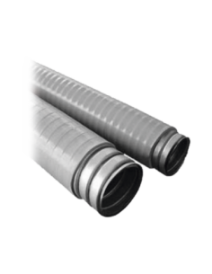 Tubo Flexible tipo Liquidtight de 1/2" (13 mm). Acero + PVC. Rollo de 50 Metros.