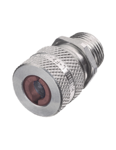 Conector de cable, de aluminio macho recto, .50 - .63 ", 1/2".