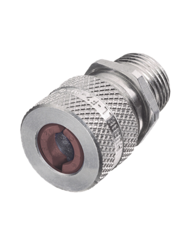 Conector de cable, de aluminio macho recto, .50 - .63 ", 1/2".