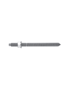 Esparrago químico galvanizado 20 x 260 mm.