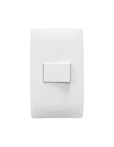 Apagador Sencillo de 127 V~60 Hz 10 A / Color Blanco.