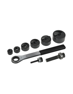 Juego de 6 Sacabocados de 1/2" a 2". con Estuche