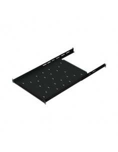 Charola Ajustable para Rack de 19" de 4 postes de 1 Unidad de Espacio. Profundidad de 633 a 816 mm