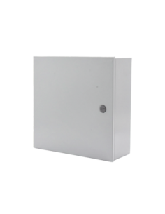 Gabinete de Acero, Uso Interior (Nema 1) de 80 x 60 x 20 cm con Placa Interna / Tipo Telefónico.