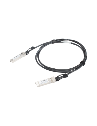 Cable DAC SFP28 de 25 Gbps a 25 Gbps / Passive Direct Attach Copper Twinax Cable / Longitud: 2 metros