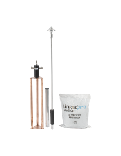 Punta Pararrayo de Aluminio de 50 m de Diámetro de Protección