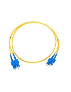 Jumper de Fibra Óptica Monomodo SC/SC Duplex de 1 metro
